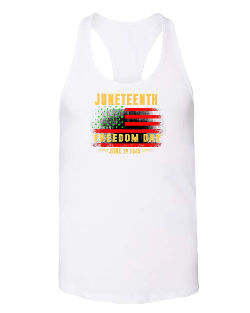 Freedom day june 19 1865 tank top juneteenth tank tops