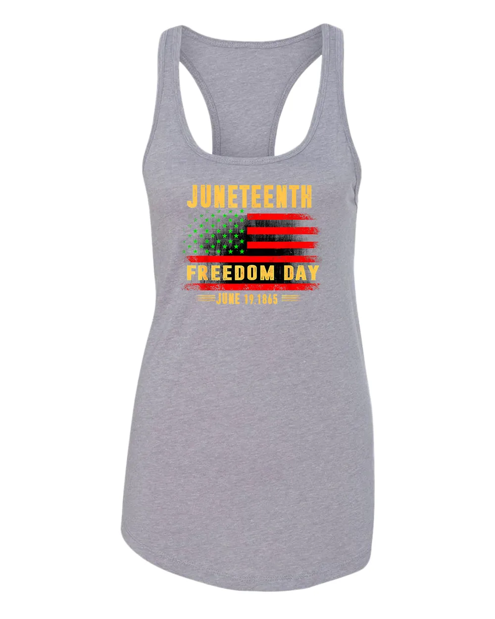 Freedom day june 19 1865 tank top juneteenth tank tops