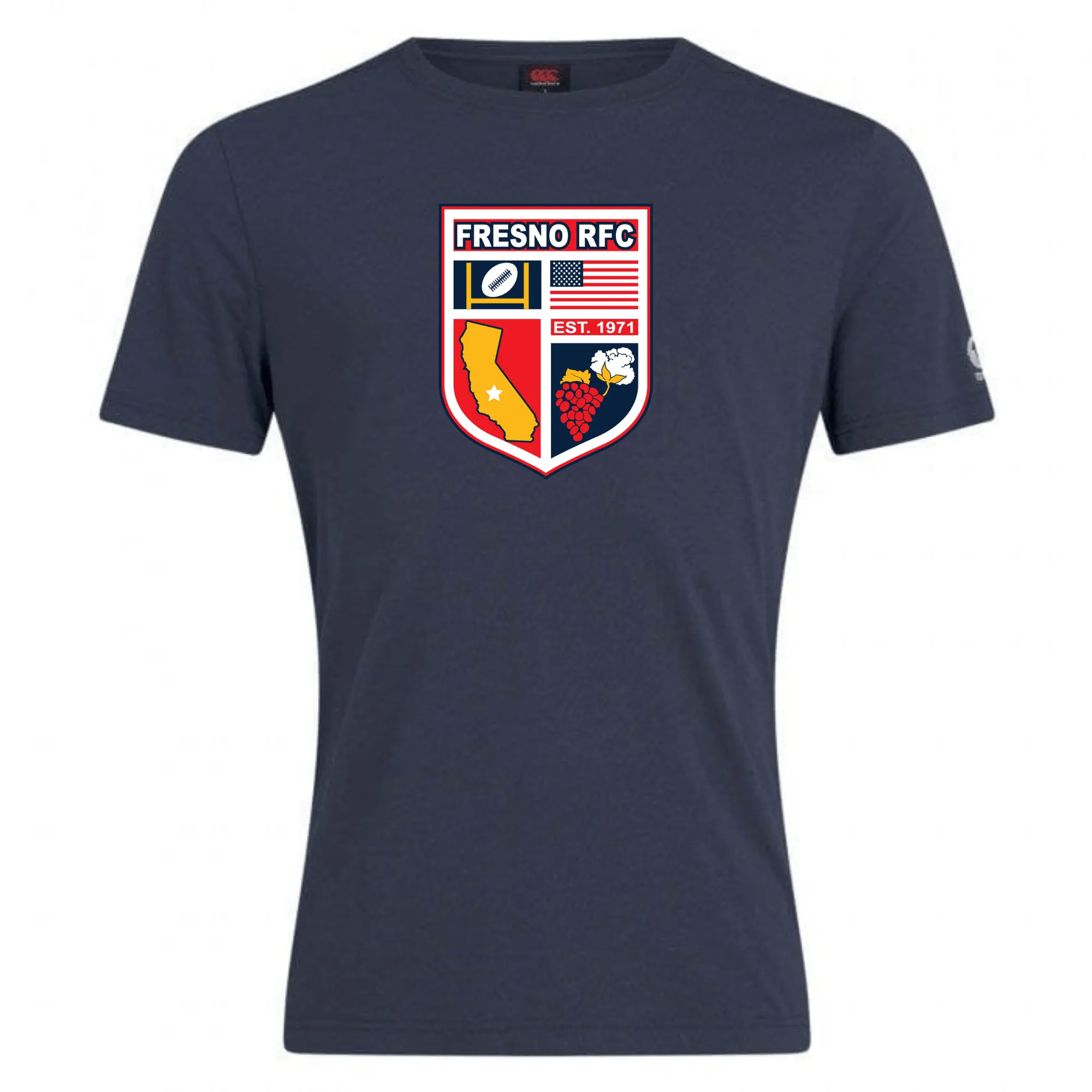 Fresno RFC Club Plain Tee by Canterbury