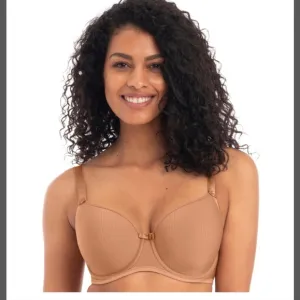 Freya Idol Balcony T-Shirt Bra Full Coverage Nude Bra US 36K