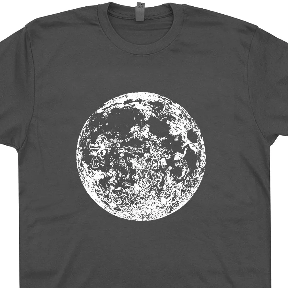 Full Moon T Shirt Astrology Shirt Astronomy T Shirt Asteroids Nasa Space T Shirt