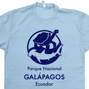 Galapagos Islands T Shirt Vintage Charles Darwin T Shirt
