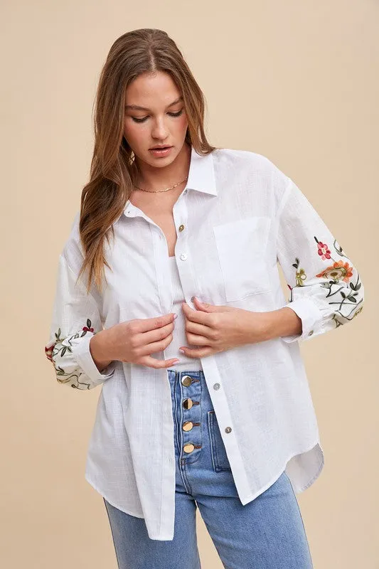 Garden Party Button Down