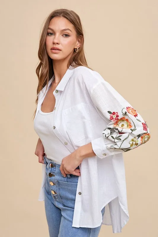 Garden Party Button Down