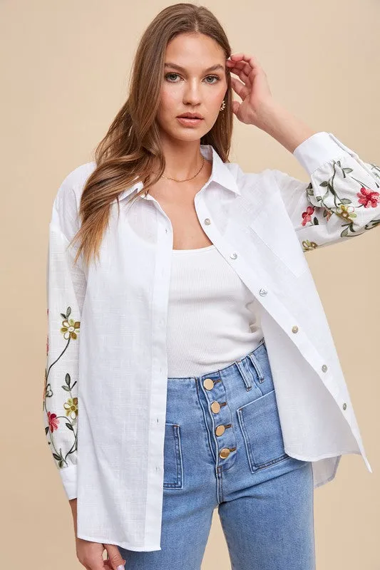 Garden Party Button Down