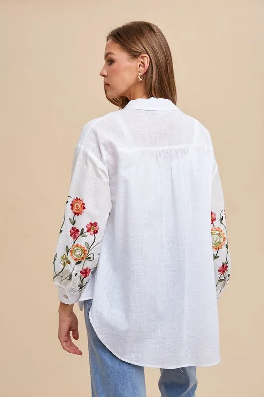 Garden Party Button Down