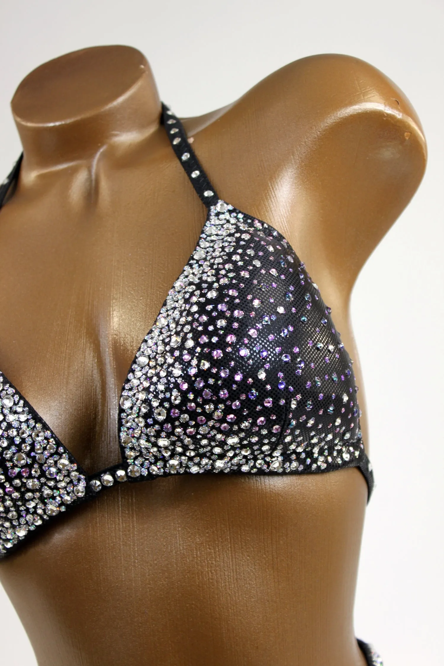 Gradient Corners Crystals Figure Competition Suit