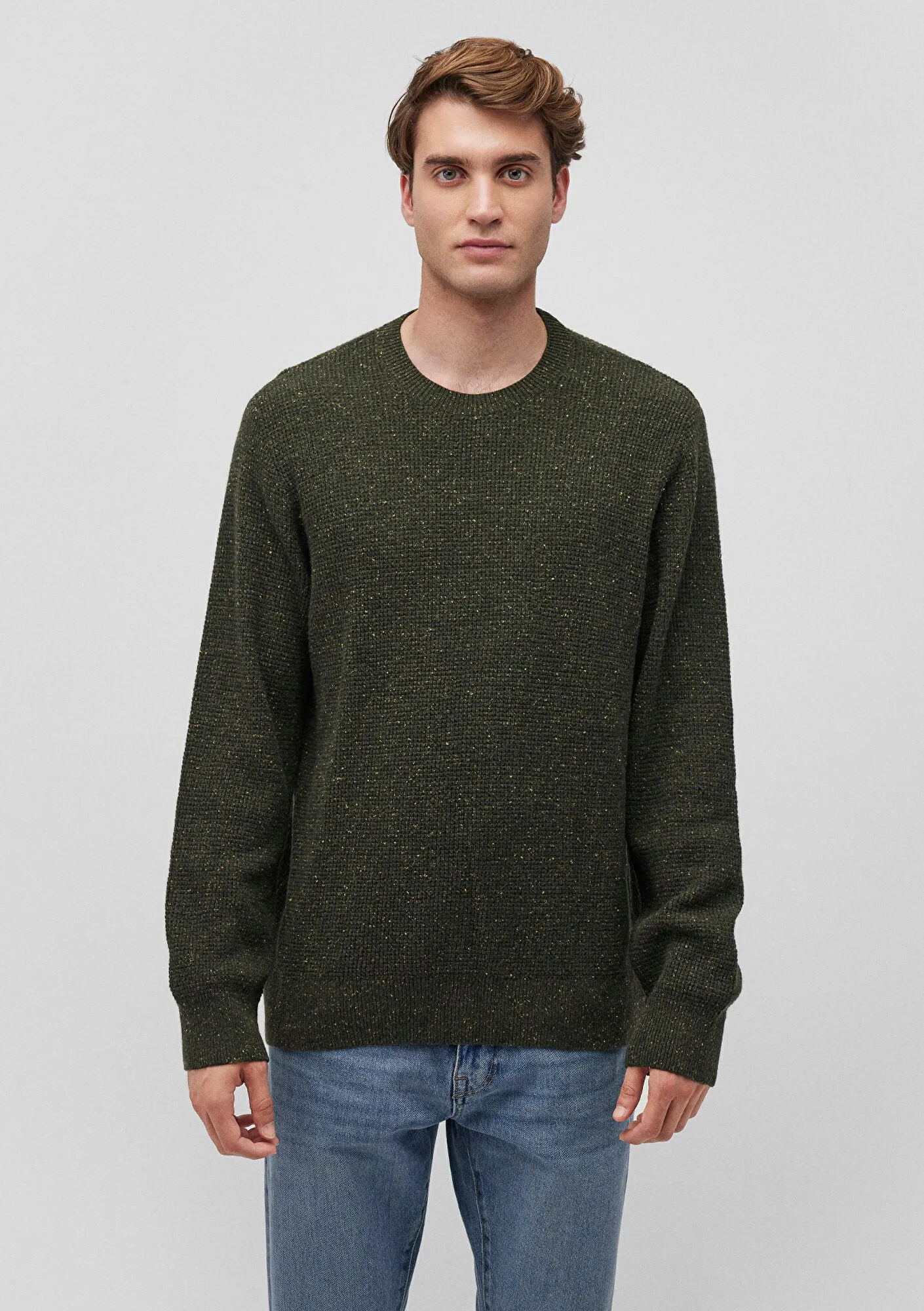 Green Crewneck Sweater