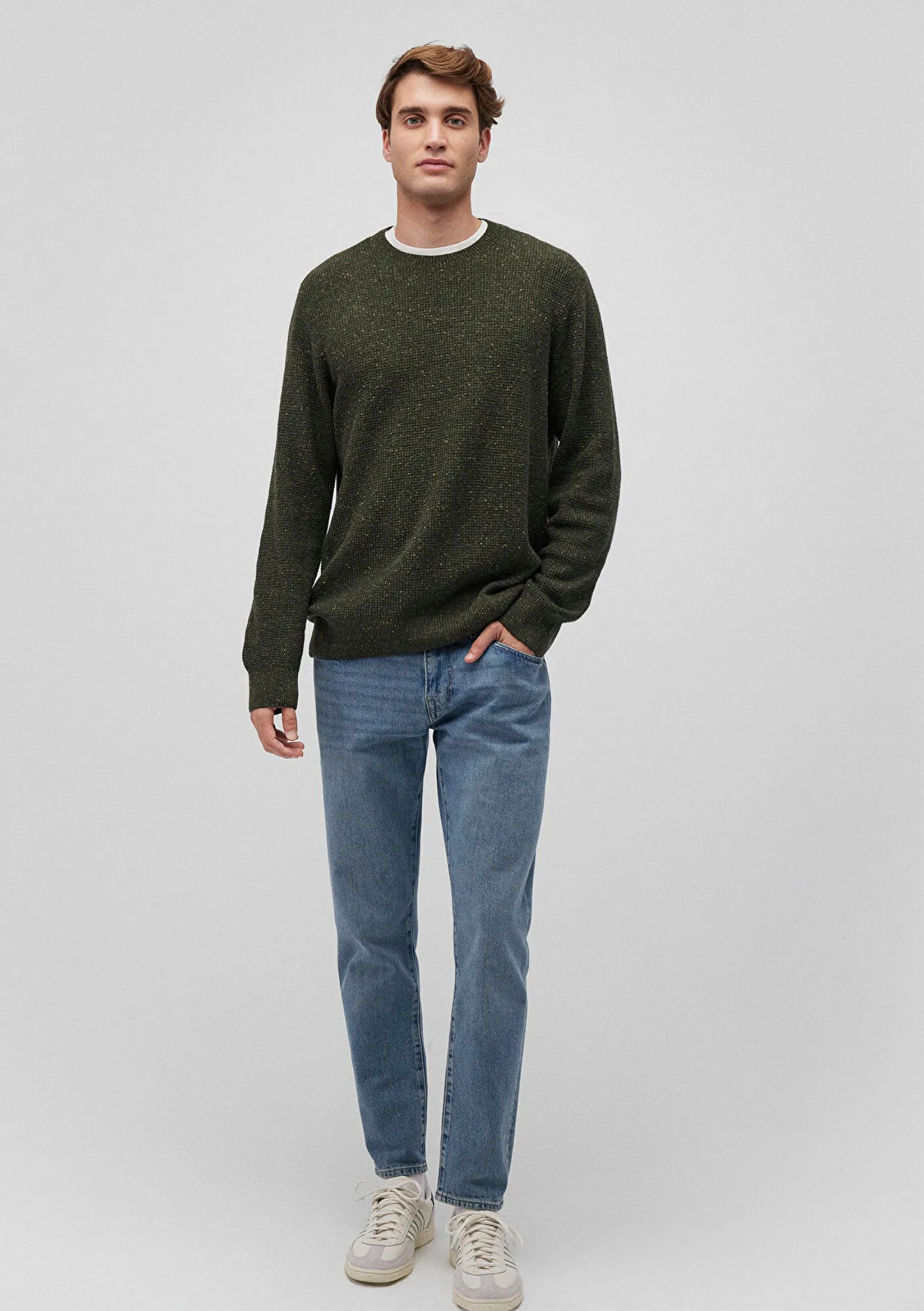 Green Crewneck Sweater
