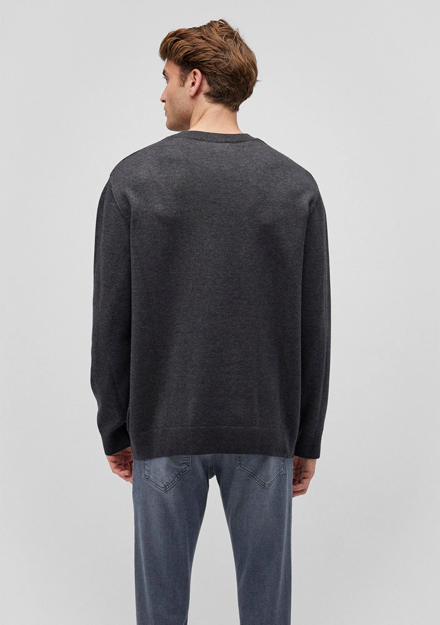 Grey Crewneck Sweater