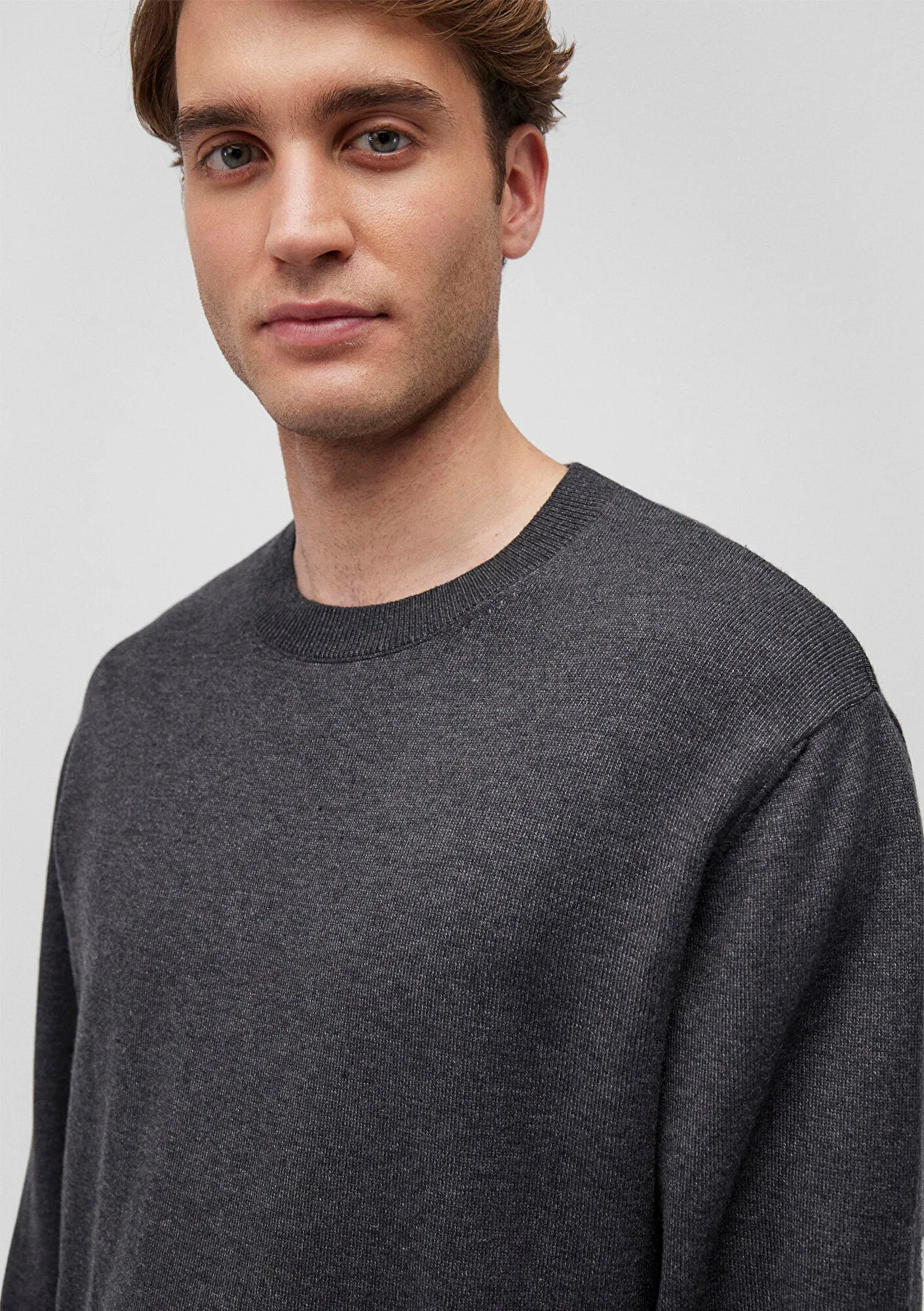 Grey Crewneck Sweater