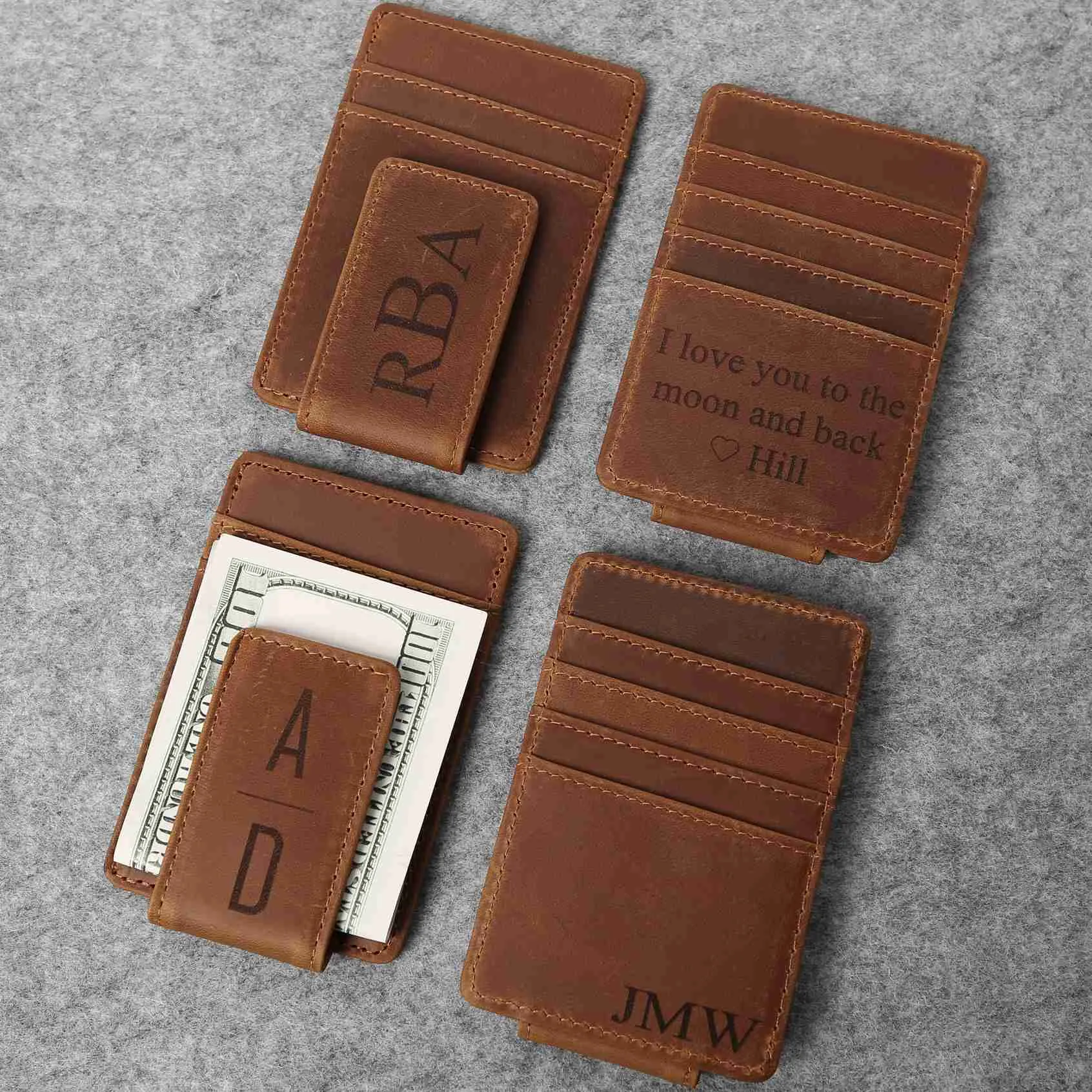 Groomsmen Gift, Personalized Money Clip, Custom Engraved Money Clip, Wedding Gift, Christmas Gift