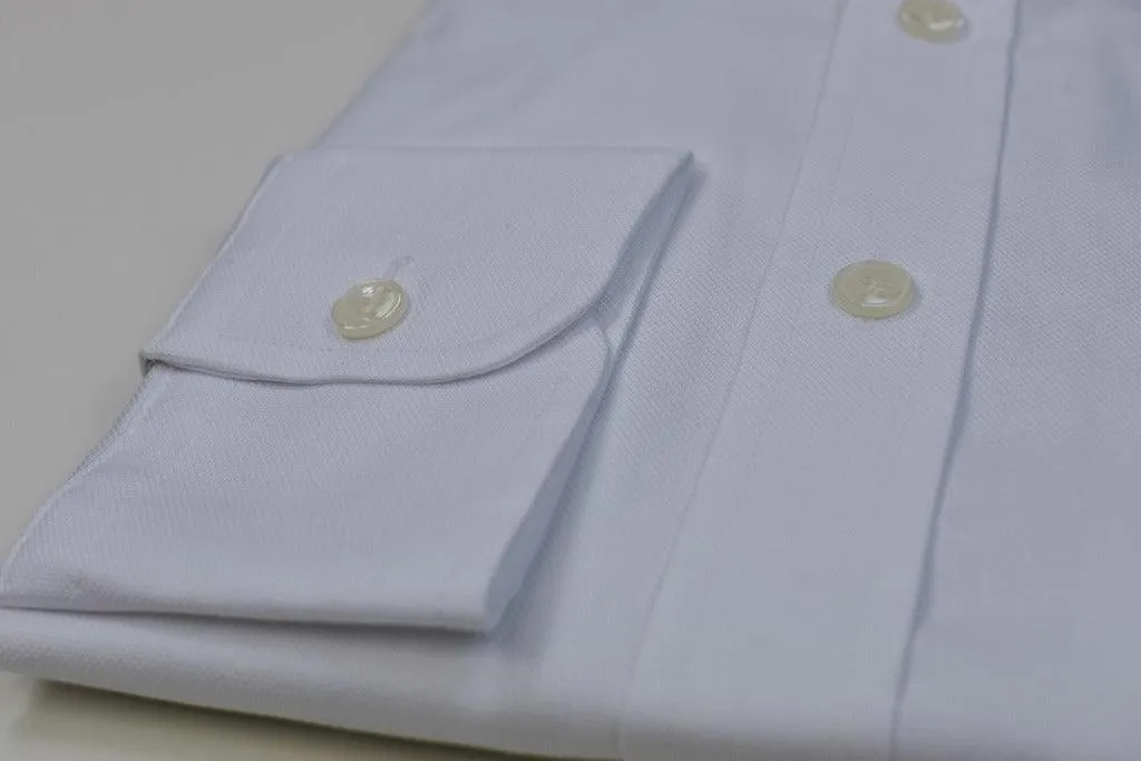Gun Hill Mens Classic Oak plain white shirt