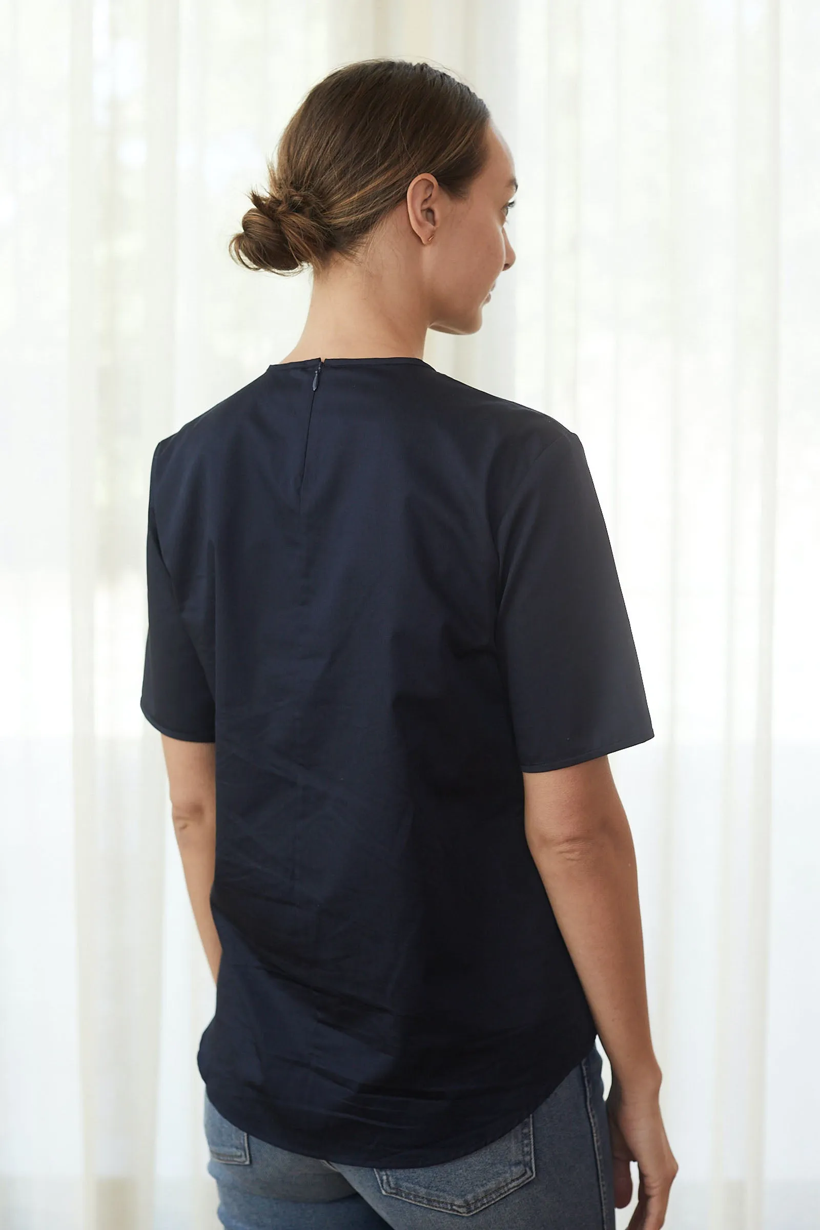 Half Sleeve in Navy
