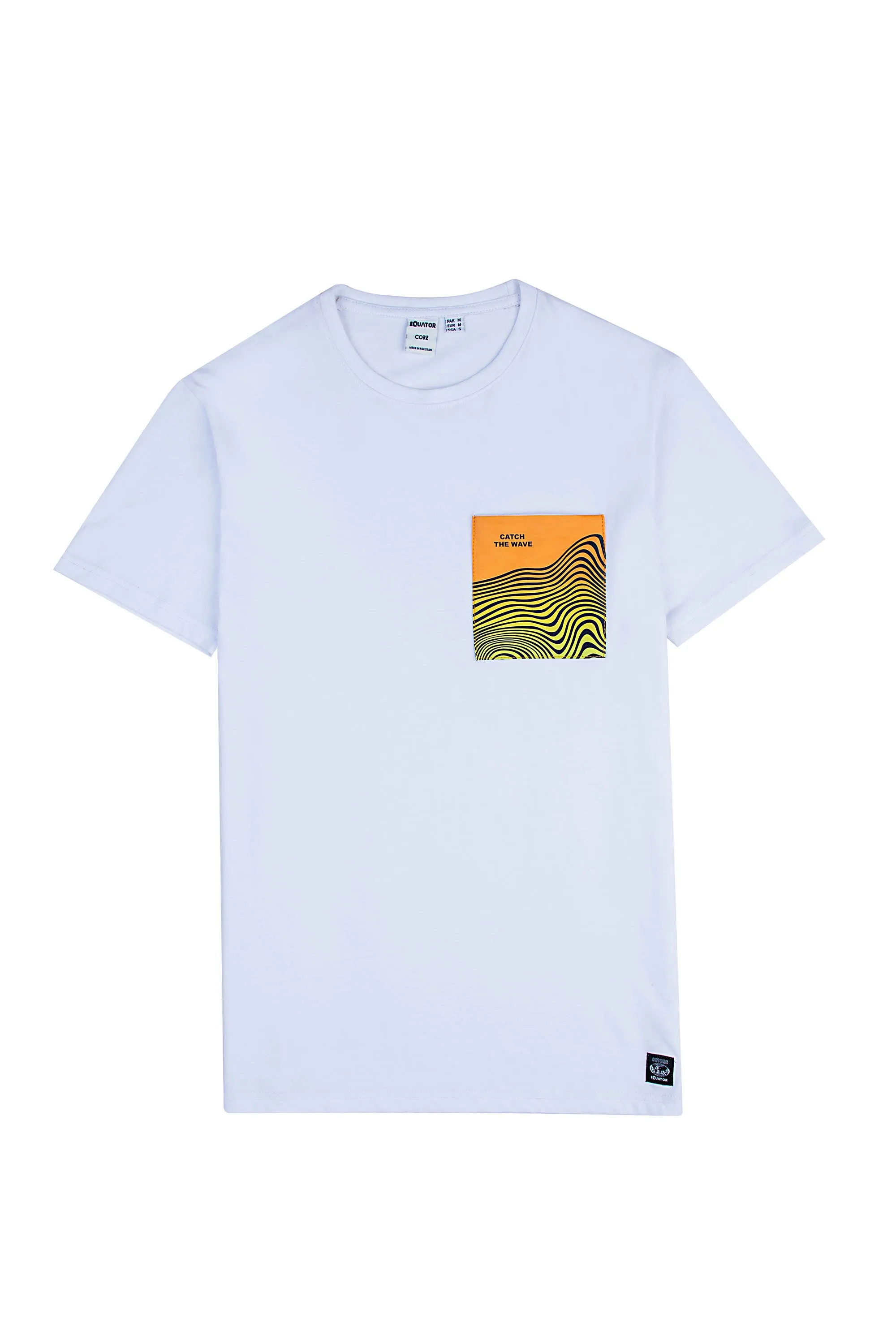 Half Sleeves White Tee