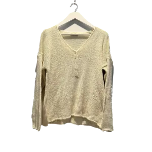 Handmade AuroKnits Partial Button Down Sweater - Isha