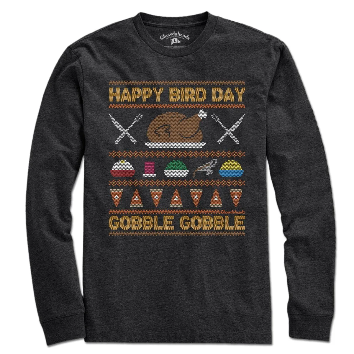 Happy Bird Day Ugly Thanksgiving Sweater T-Shirt