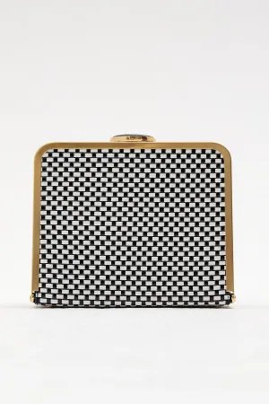 HEM LEATHER HANDBAG