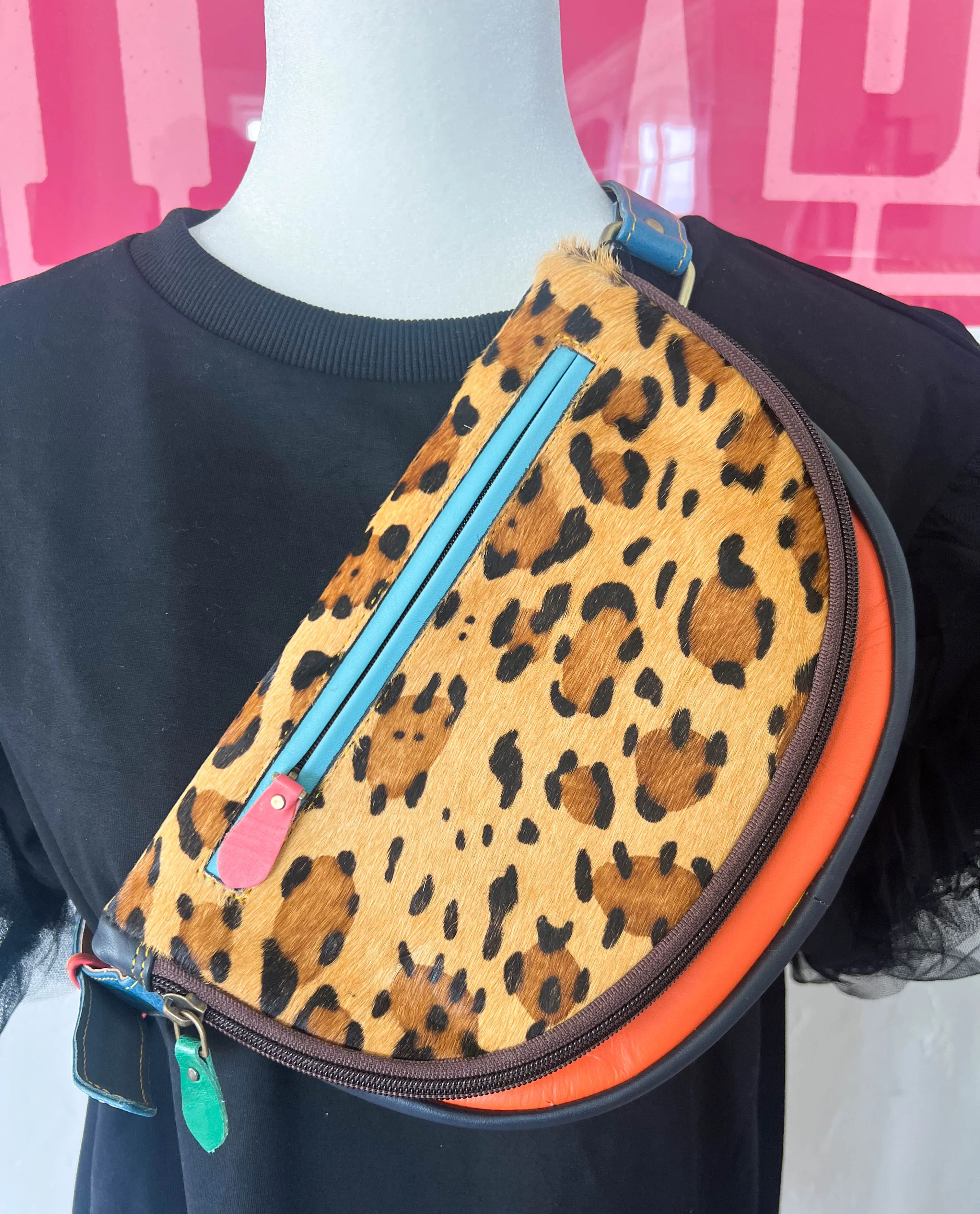 Hide Crossbody Belt Bag