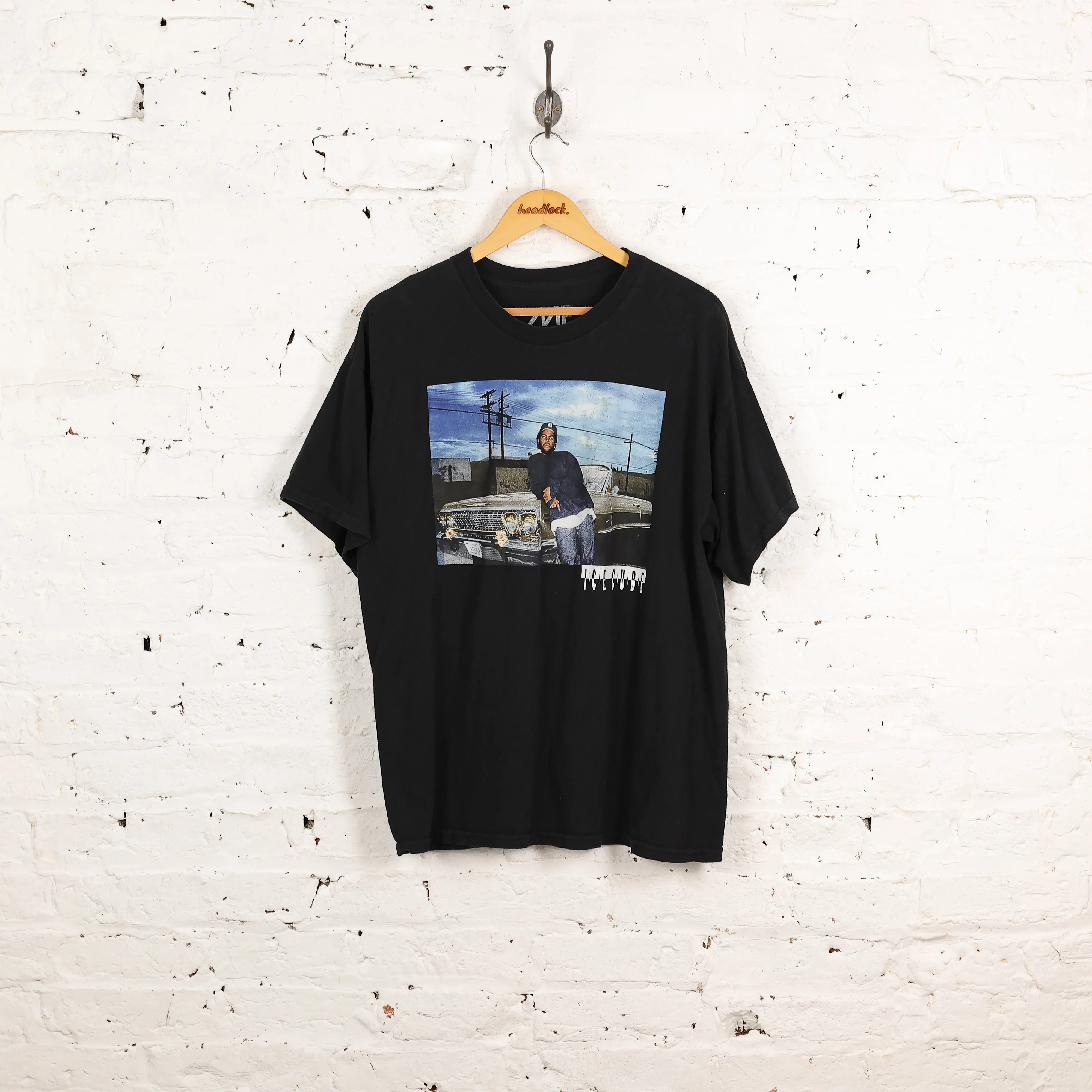 Ice Cube Rapper T Shirt - Black - XL