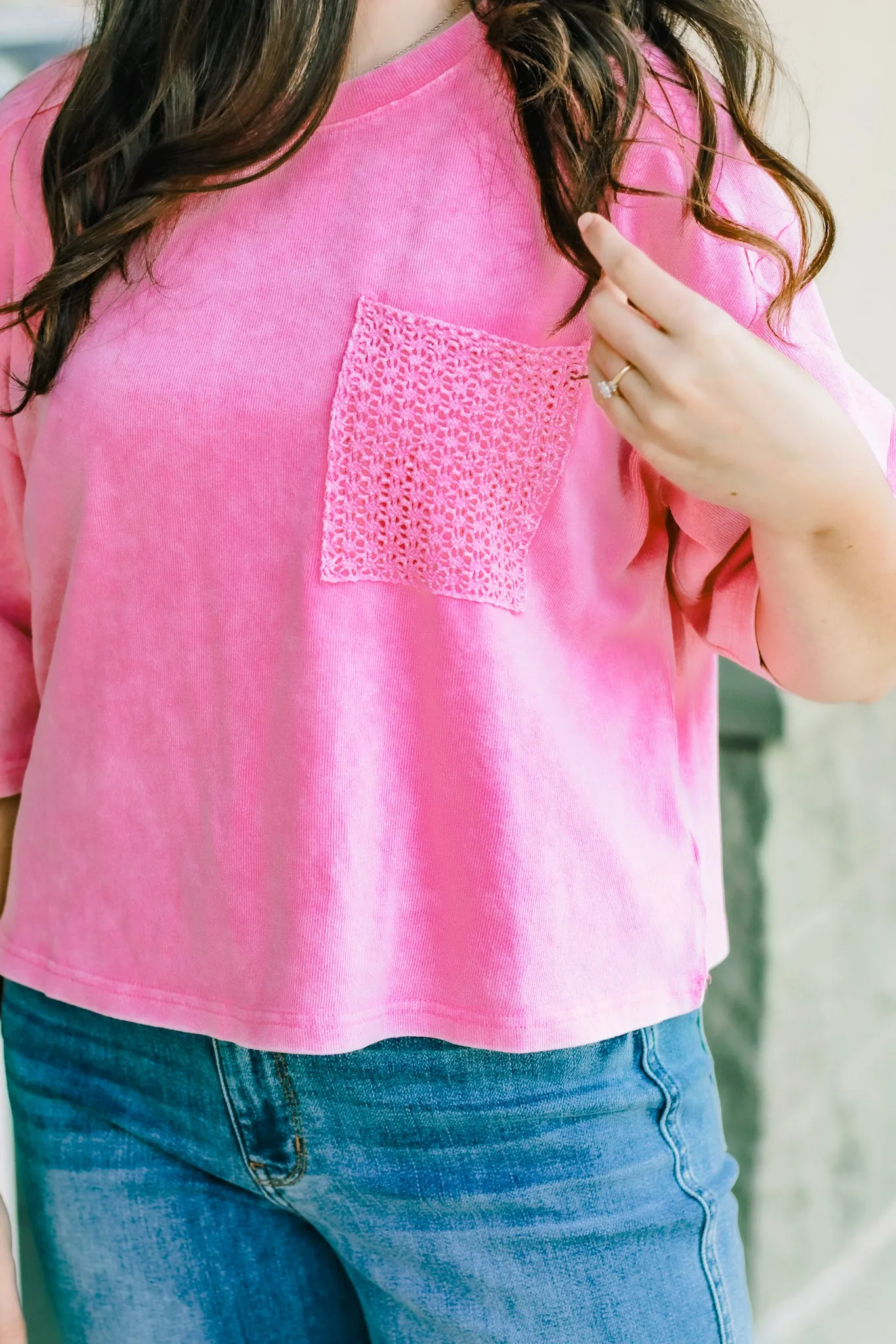 In the Pocket Top in Pink