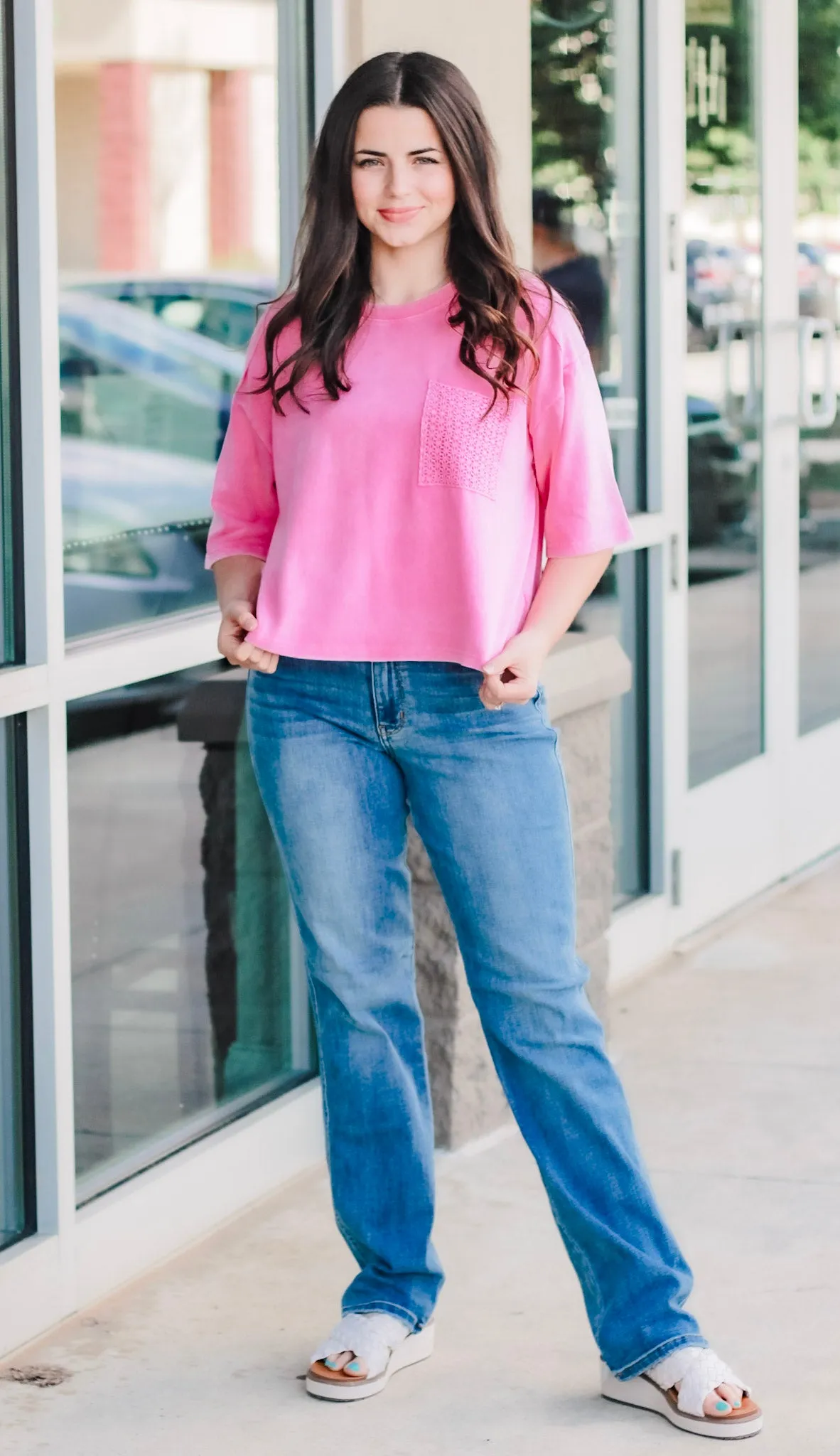 In the Pocket Top in Pink
