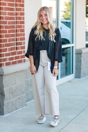 It's a Forever Kind of Thing Top in Black