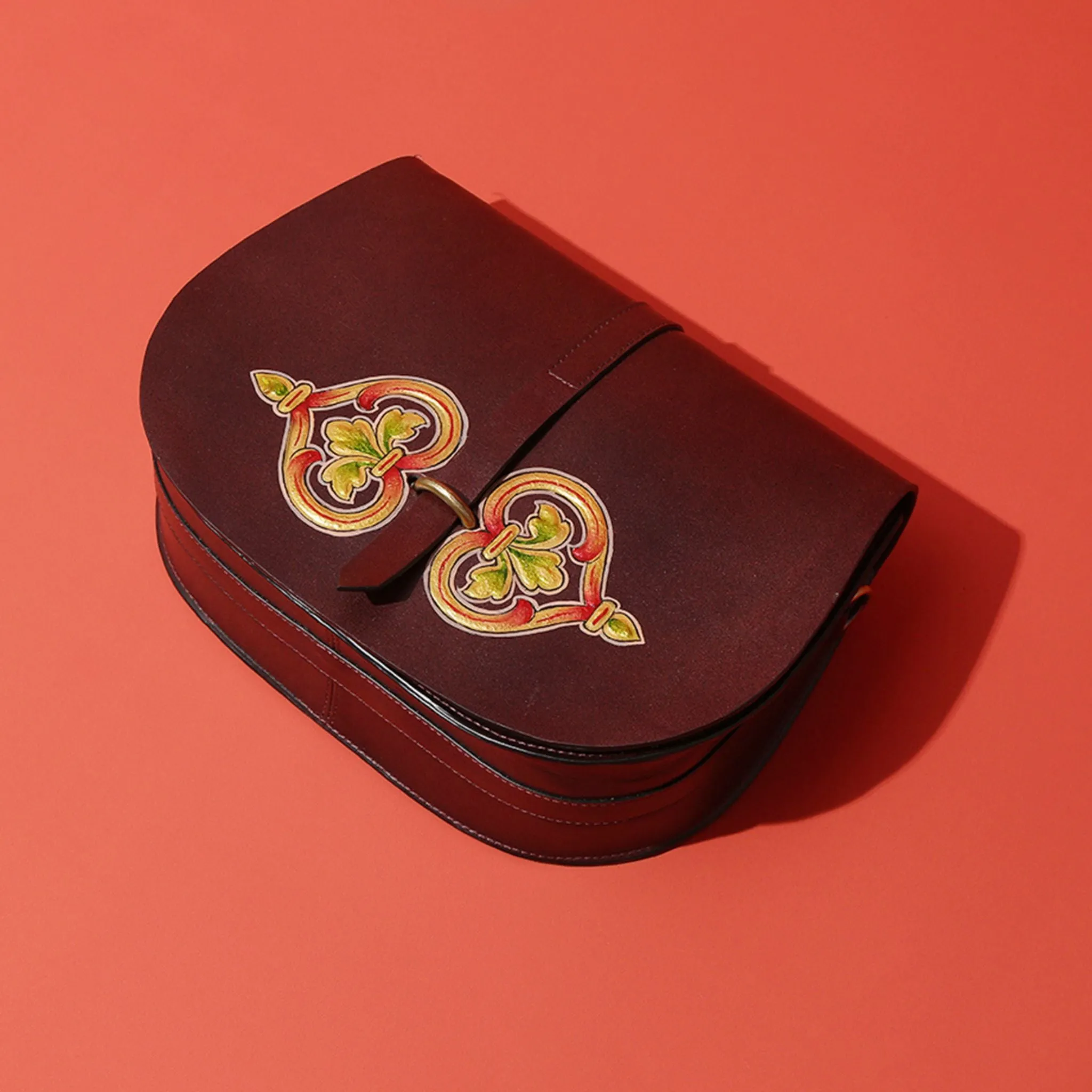 “Jahan” SADDLE SLING – Cherry