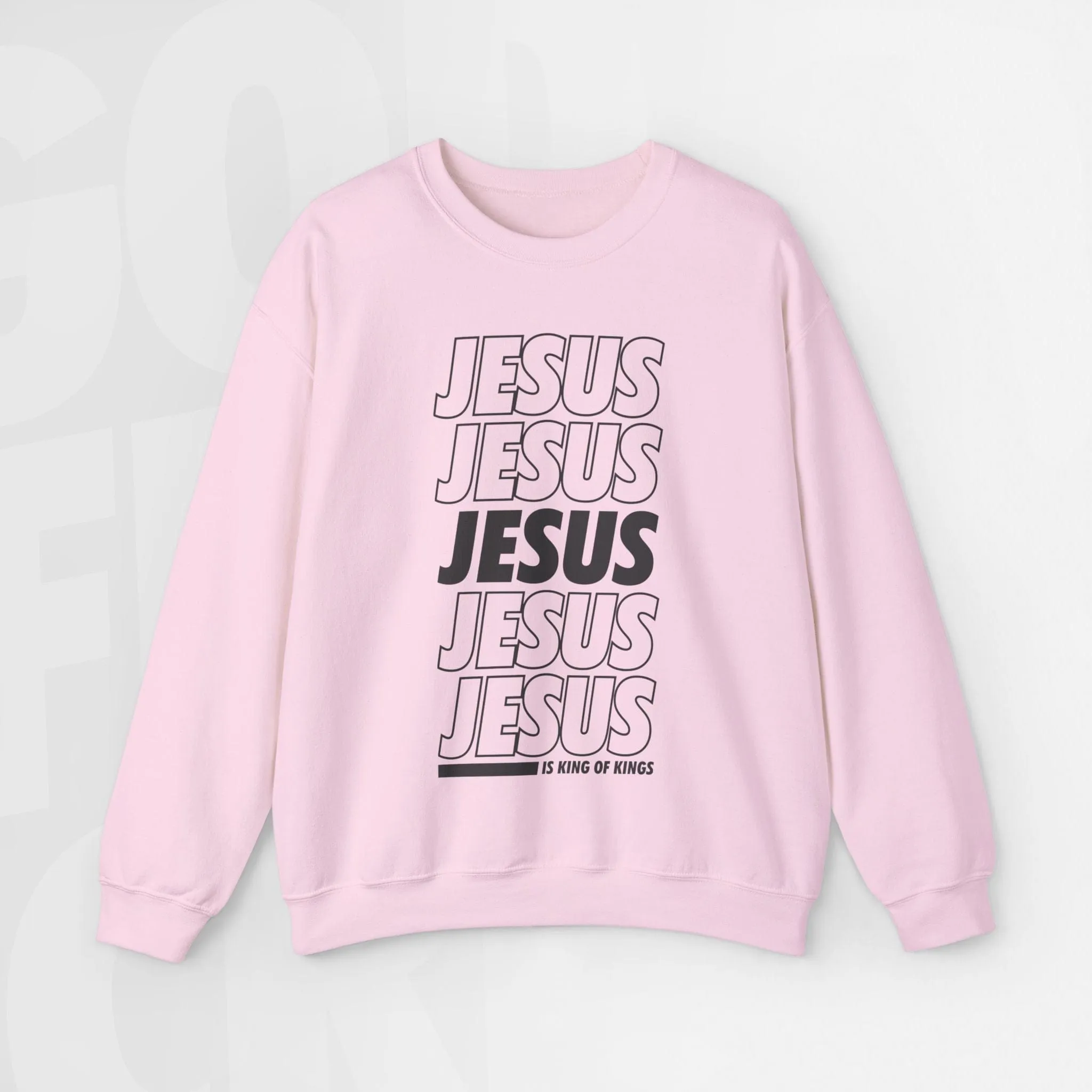 Jesus Is King Of Kings - Unisex Crewneck Sweatshirt