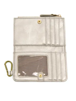 Joy Susan Bobbie Bifold Wallet - Silver