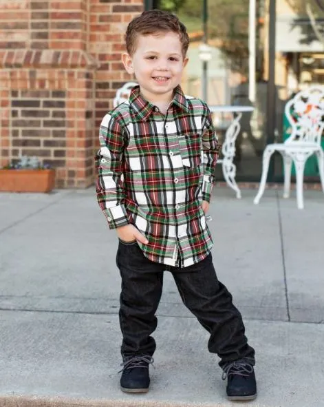 Juniper Plaid Button Down Shirt