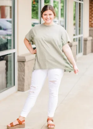 Just Striping Around in Olive