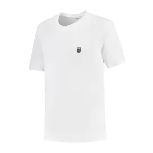 K-Swiss Hypercourt Basic Crew Mens Badminton T-Shirt - White