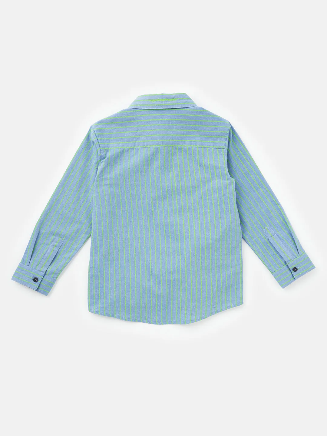 Kai Lime Stripe Shirt