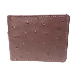Kashani Ostrich Quill Bifold Wallet