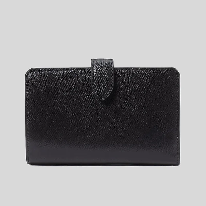 Kate Spade Madison Medium Compact Bifold Wallet Black RS-KC580