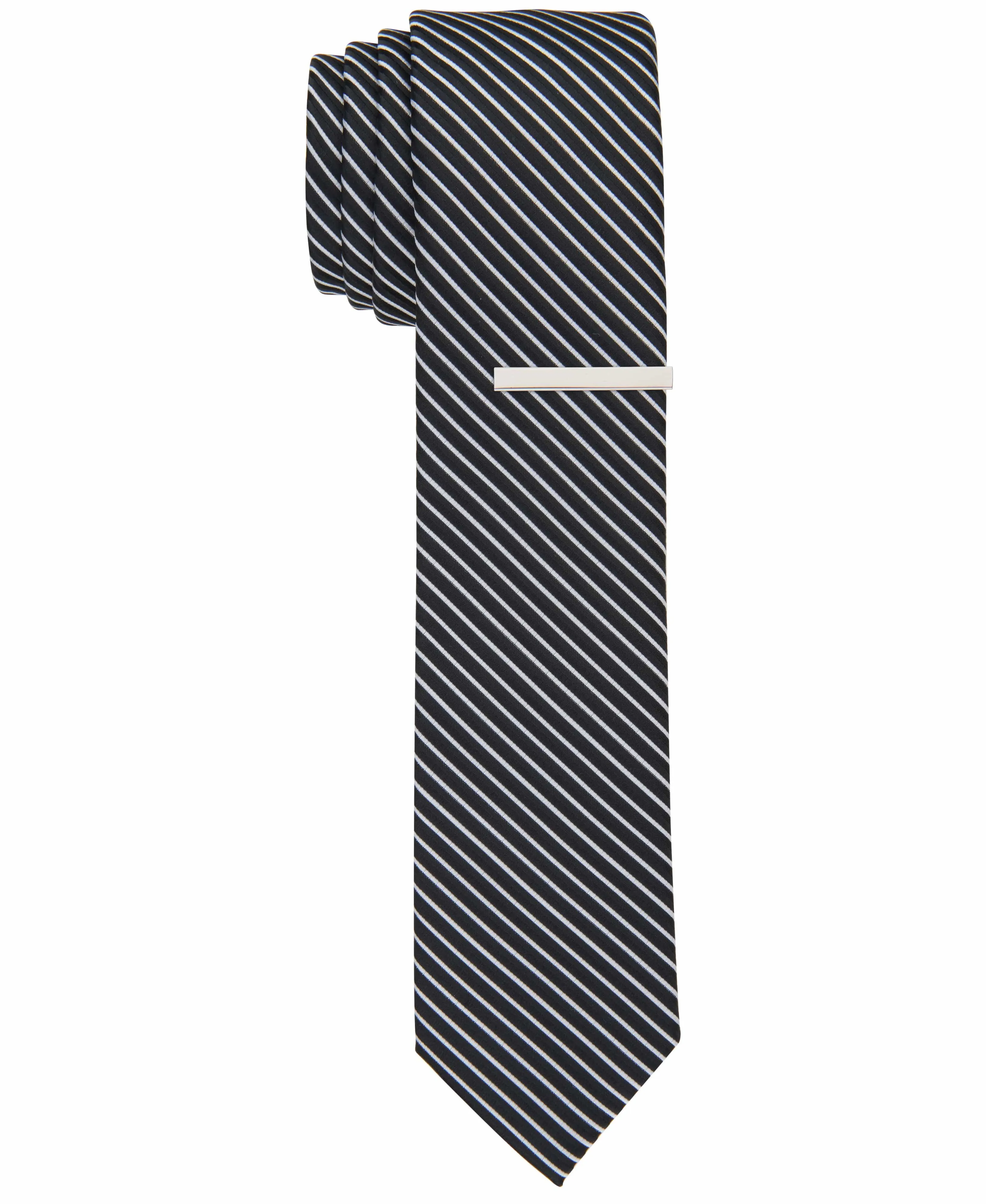 Keen Stripe Slim Tie