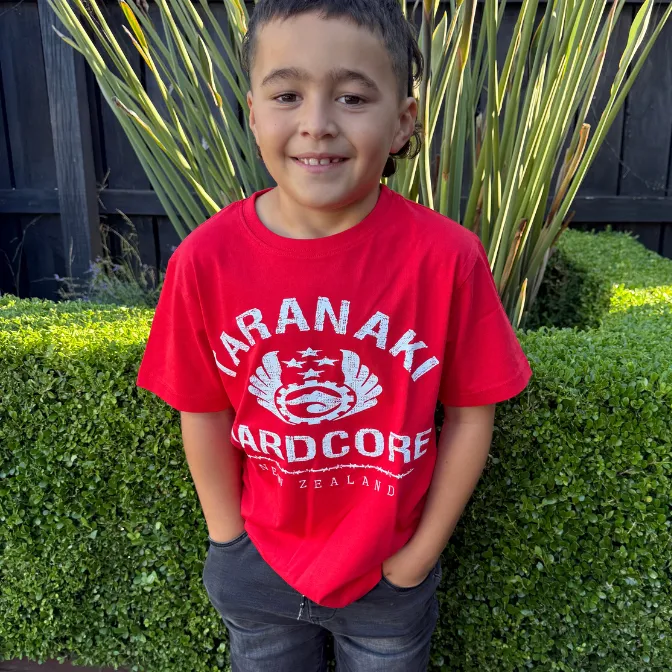 Kids Vintage T-Shirt - Red