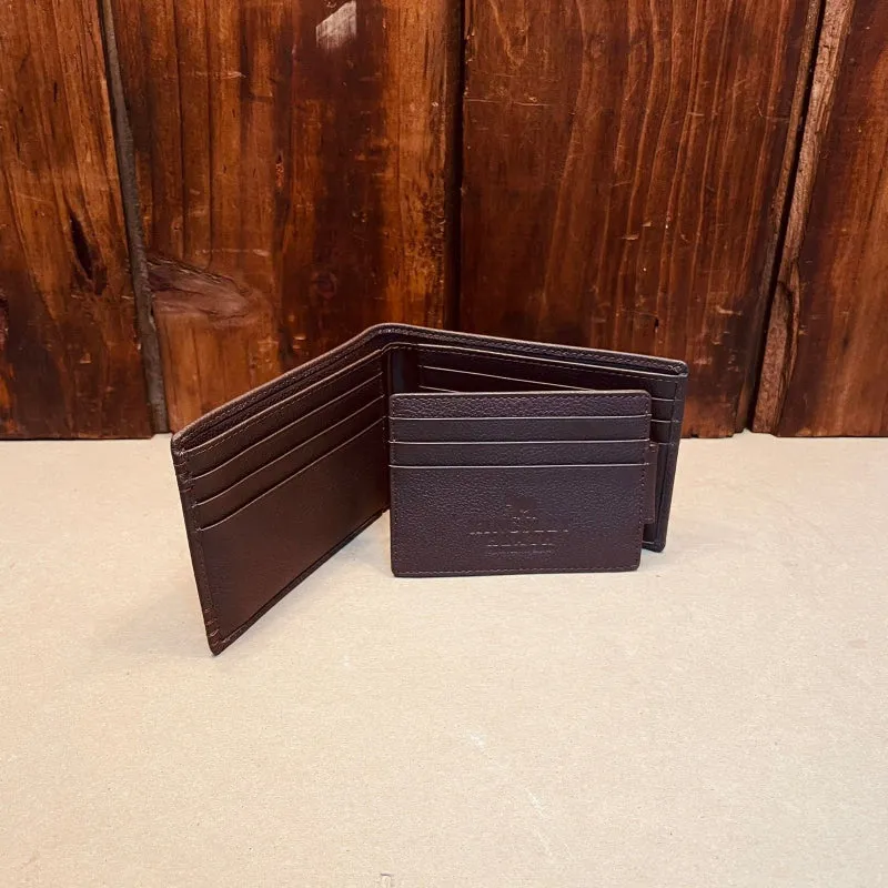 Kingsley Heath Thick Stitch Cardholder Wallet - Tan
