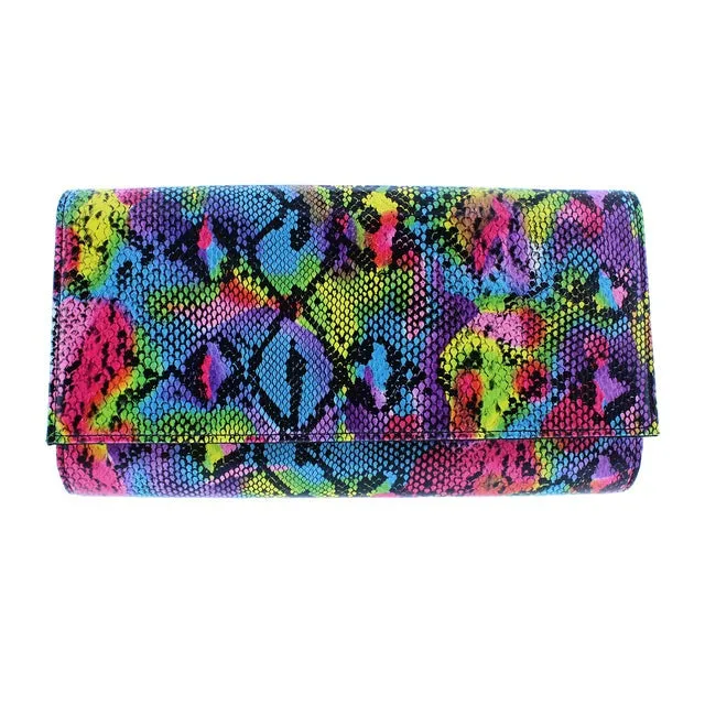 Kiss Clutch- Multi Snake