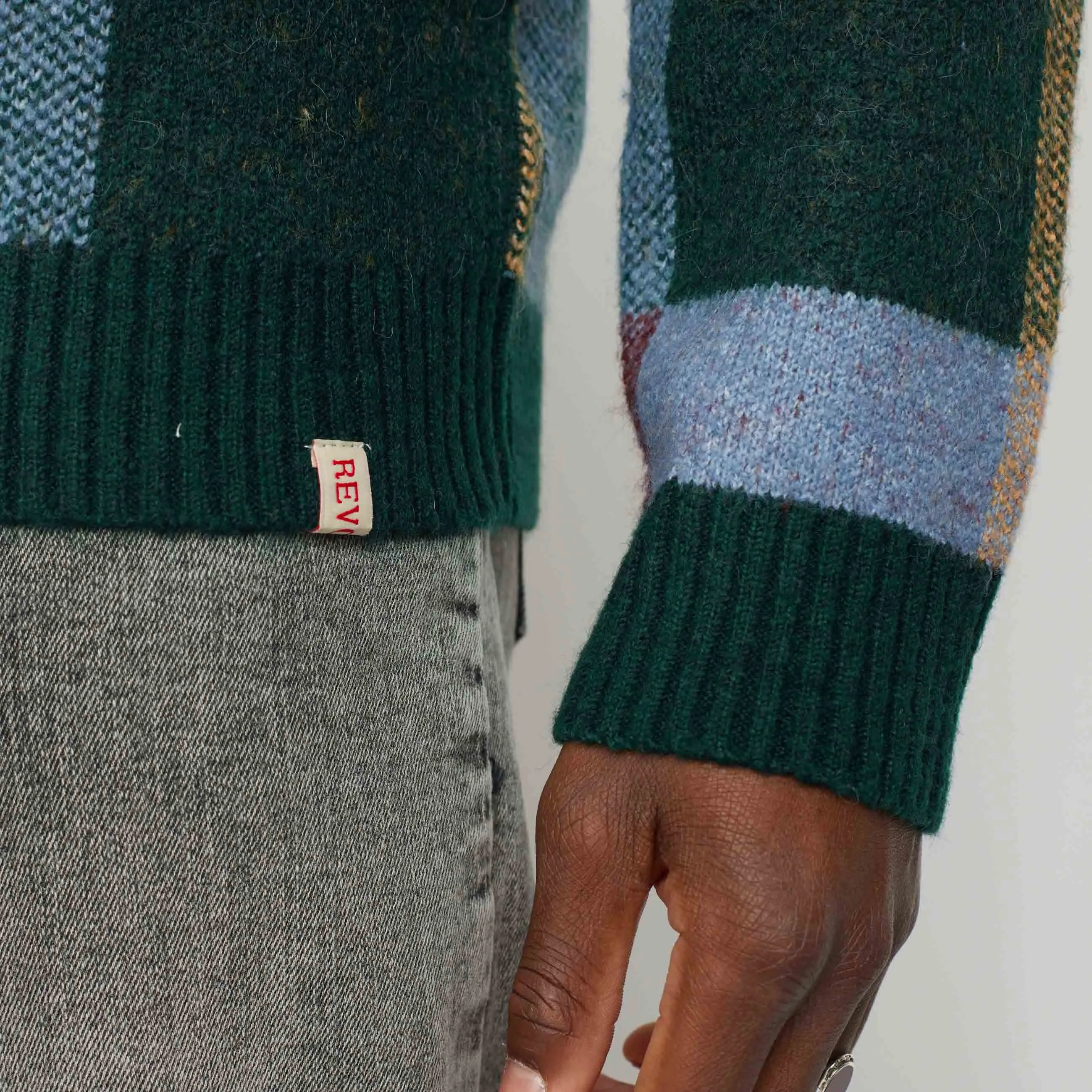 Knit Sweater / 6591 - Darkgreen