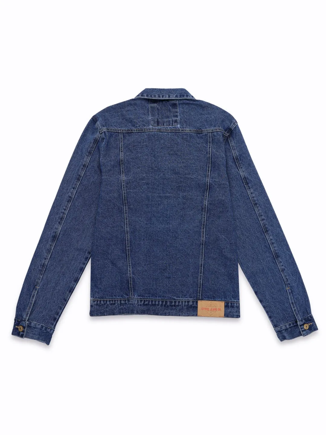Light Navy Denim Trucker Jacket