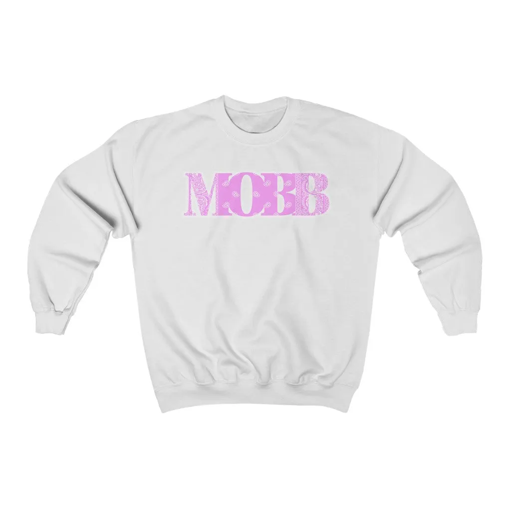 Light Pink MOBB Bandana Sweatshirt
