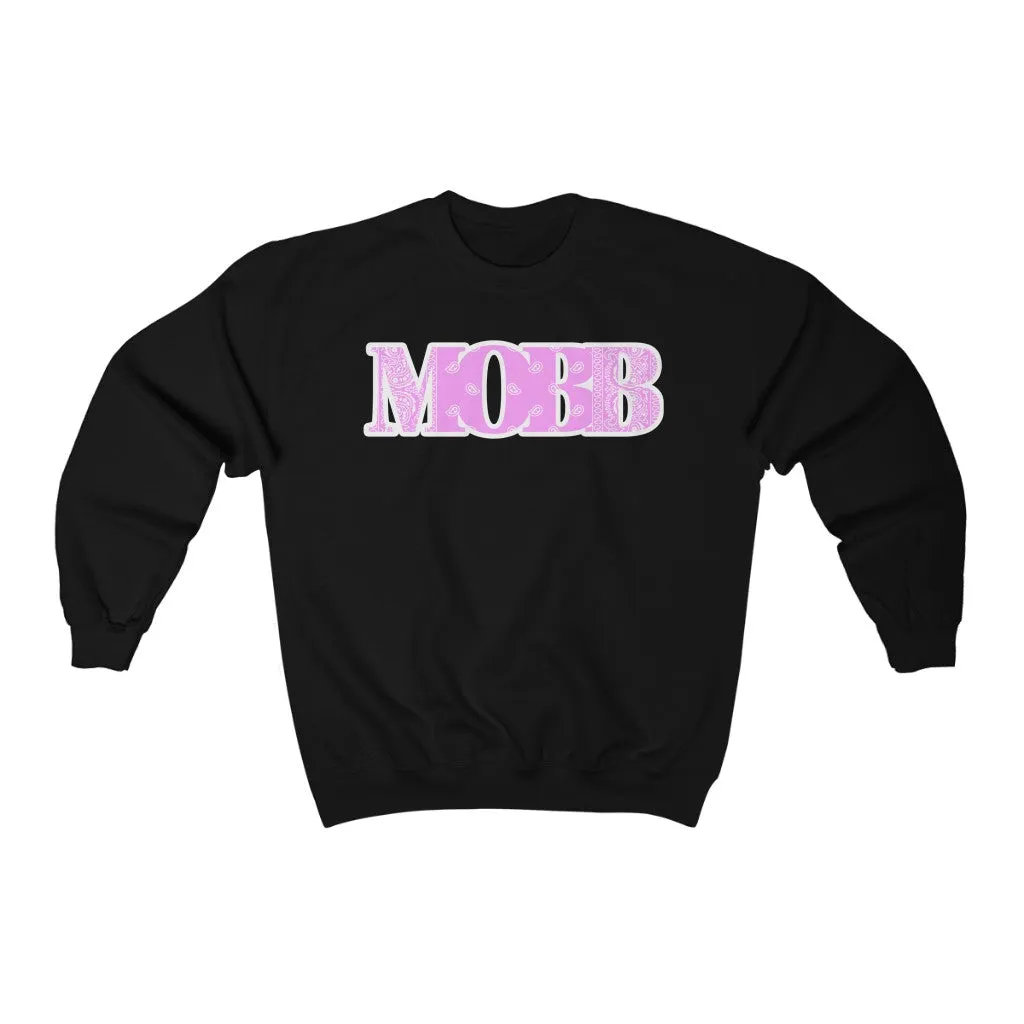 Light Pink MOBB Bandana Sweatshirt