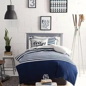 Linen House Blue Breton Duvet Cover Set