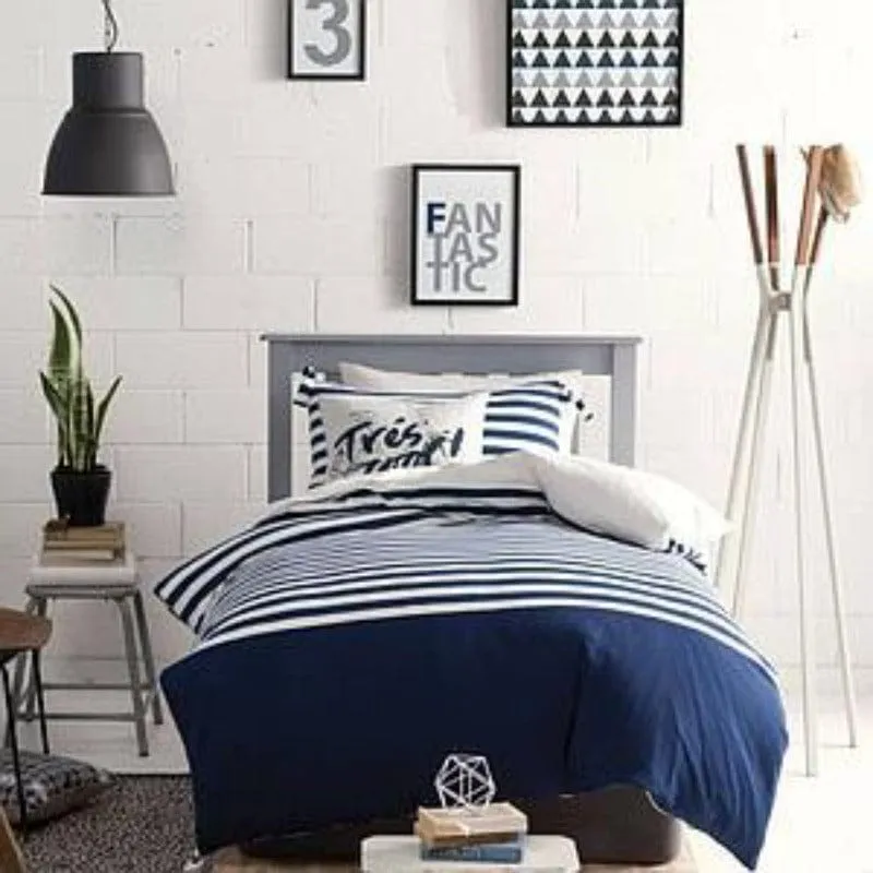 Linen House Blue Breton Duvet Cover Set