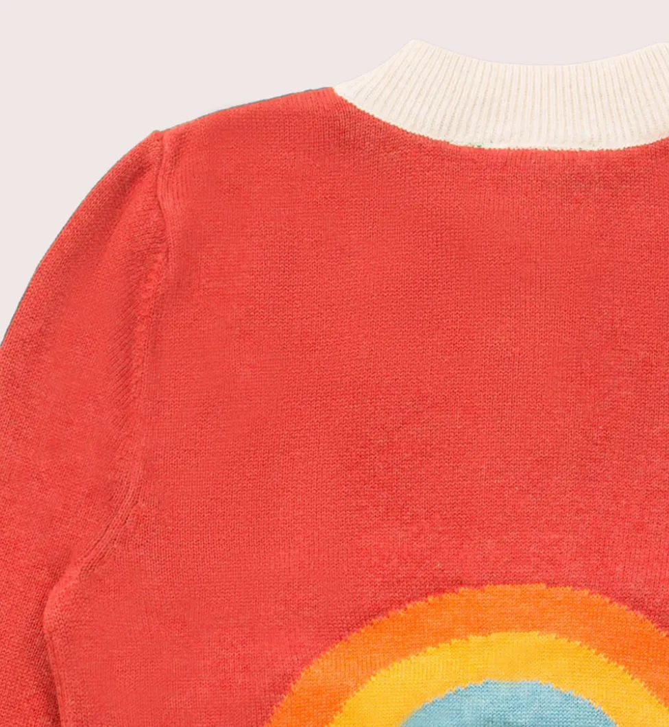 Little Green Radicals From One to Another Rainbow Sweater
