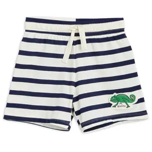 Lizard Patch Striped Shorts