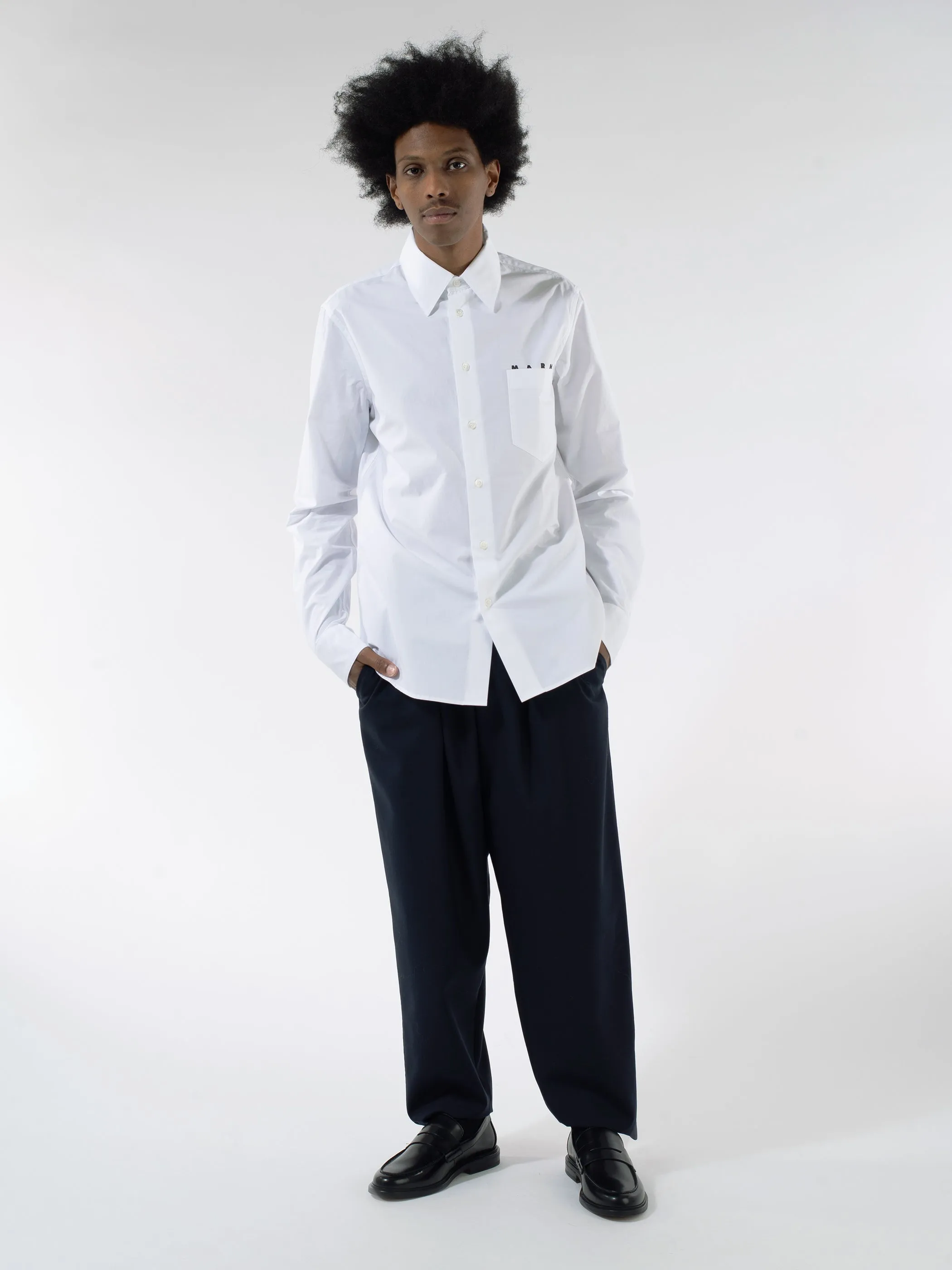 Logo Poplin Shirt