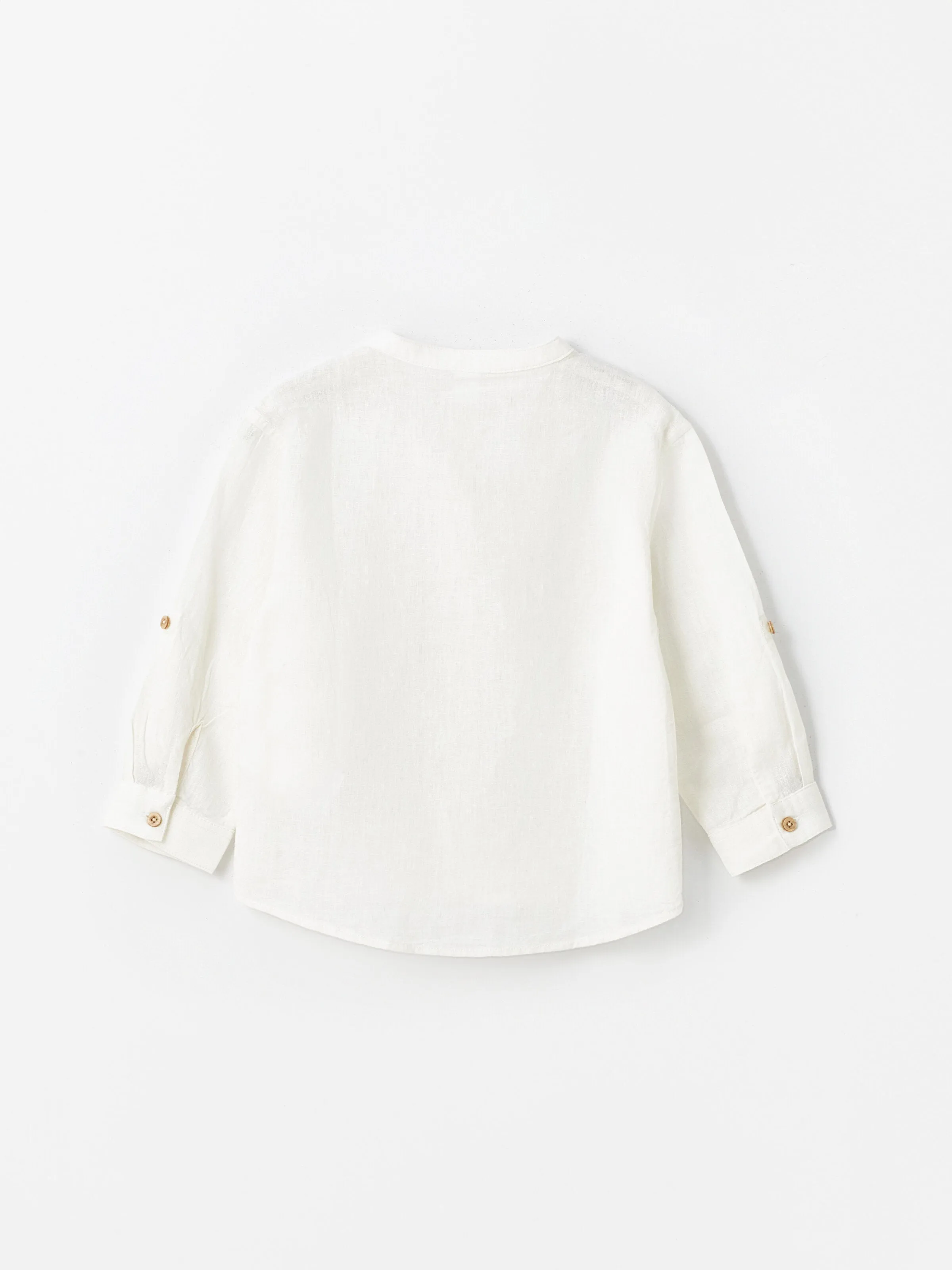 Long Sleeve Basic Baby Boy Shirt